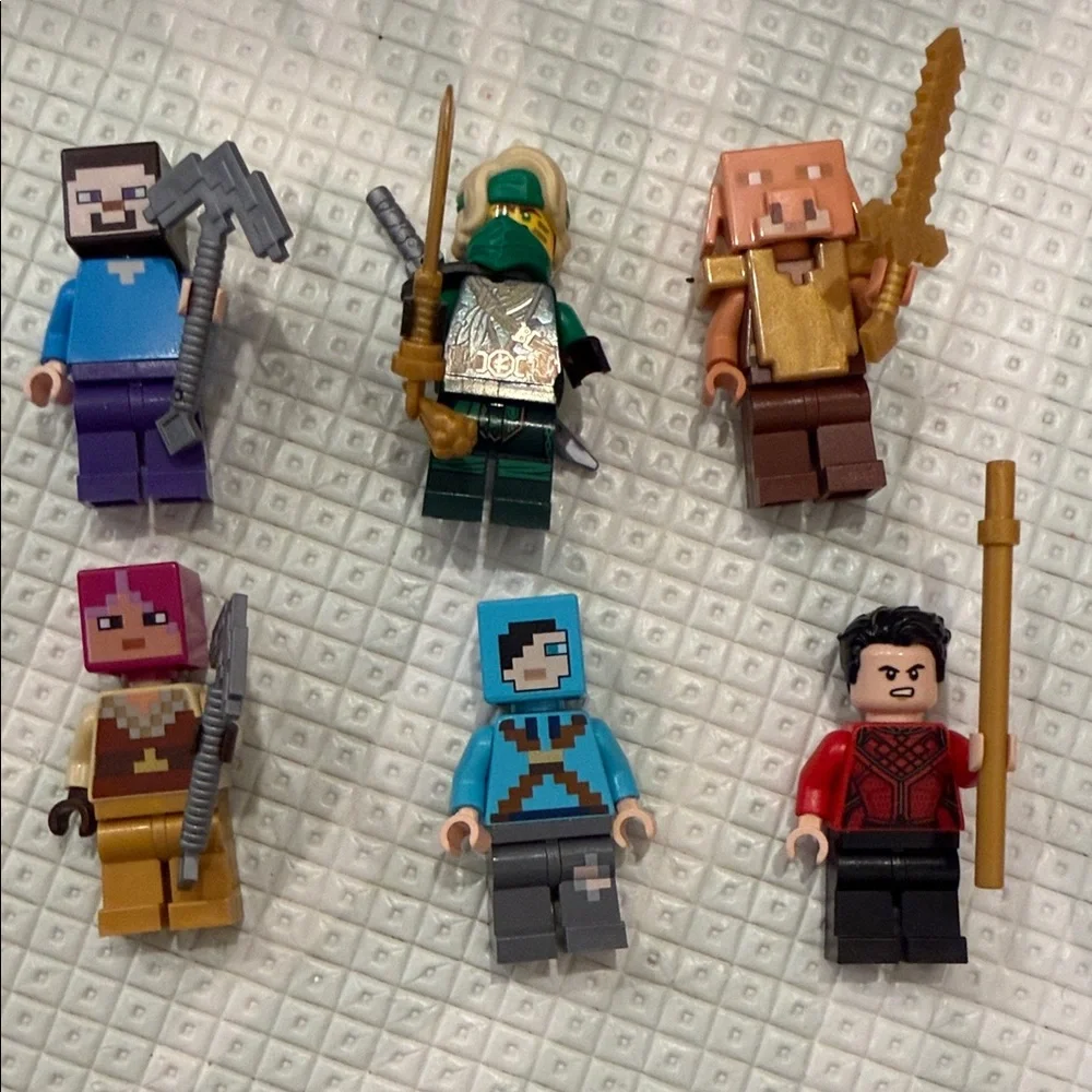 Lego diverse minifigures